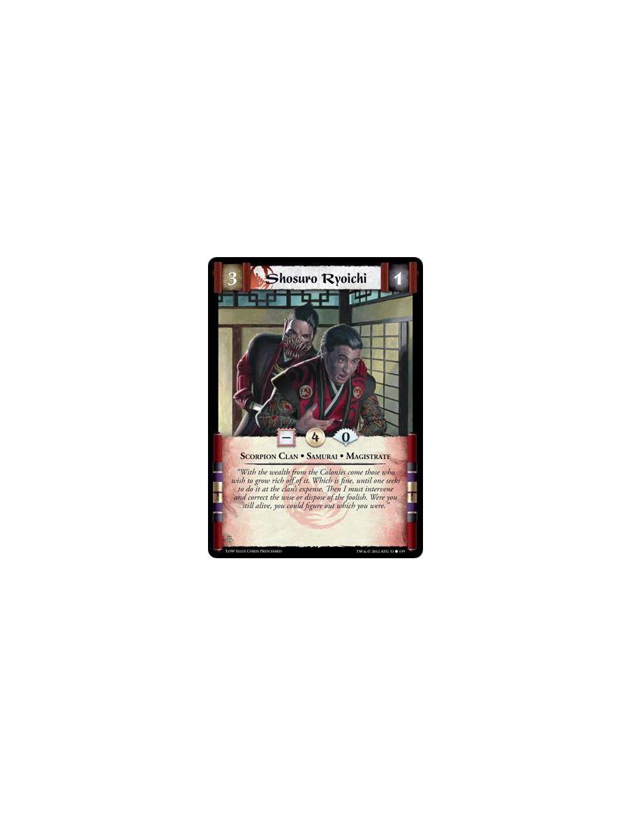 Shosuro Ryoichi  - Scorpion Clan • Samurai • Magistrate