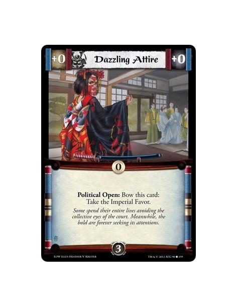 Dazzling Attire  - Political Open: Bow this card: Take the Imperial Favor.