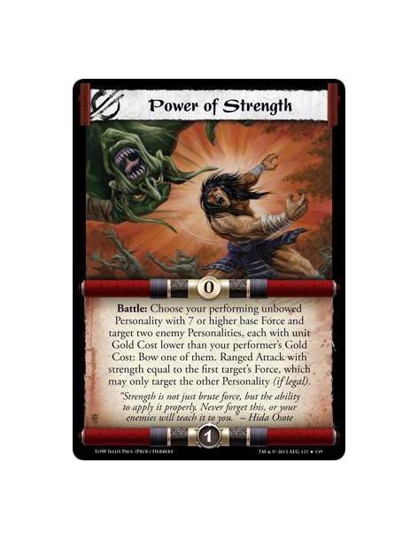 Power of Strength  - Battle: Choose your performing unbowed Personality with 7 or higher base Force and target two enemy Persona