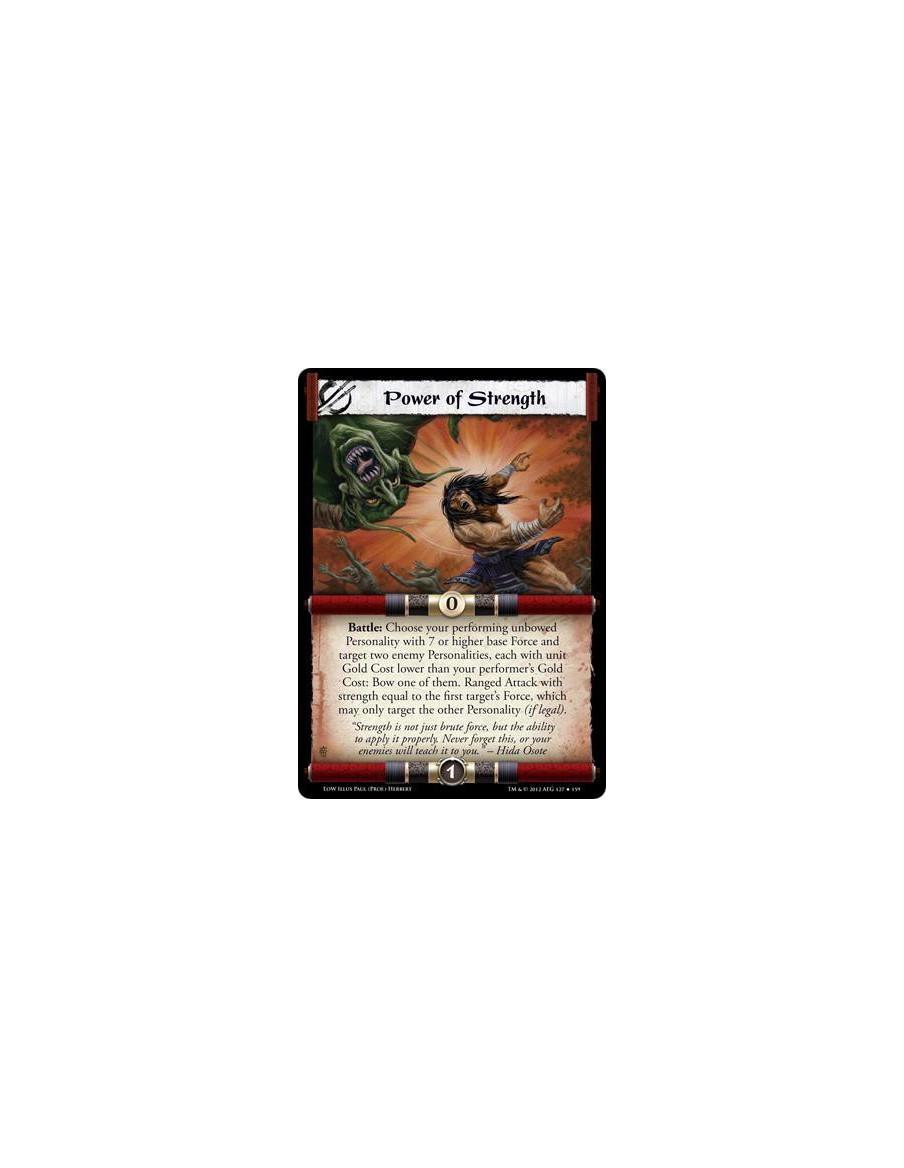 Power of Strength  - Battle: Choose your performing unbowed Personality with 7 or higher base Force and target two enemy Persona