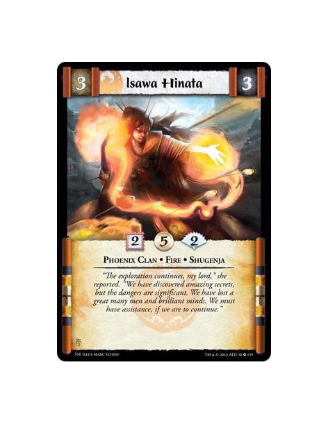 Isawa Hinata  - Phoenix Clan •  Fire •  Shugenja