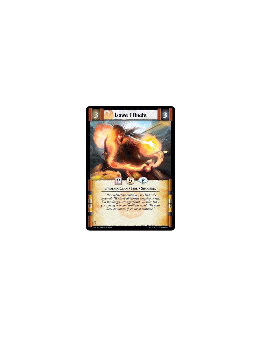 Isawa Hinata  - Phoenix Clan •  Fire •  Shugenja