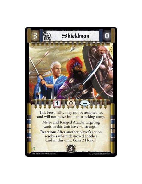 Shieldman  - This Personality may not be assigned to, and will not move into an attacking army. Melee and Ranged Attacks targeti