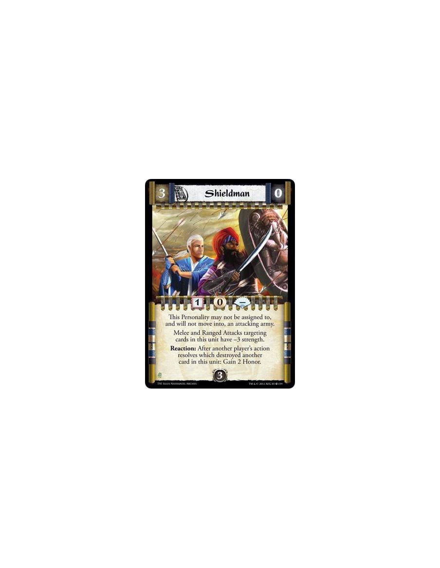 Shieldman  - This Personality may not be assigned to, and will not move into an attacking army. Melee and Ranged Attacks targeti