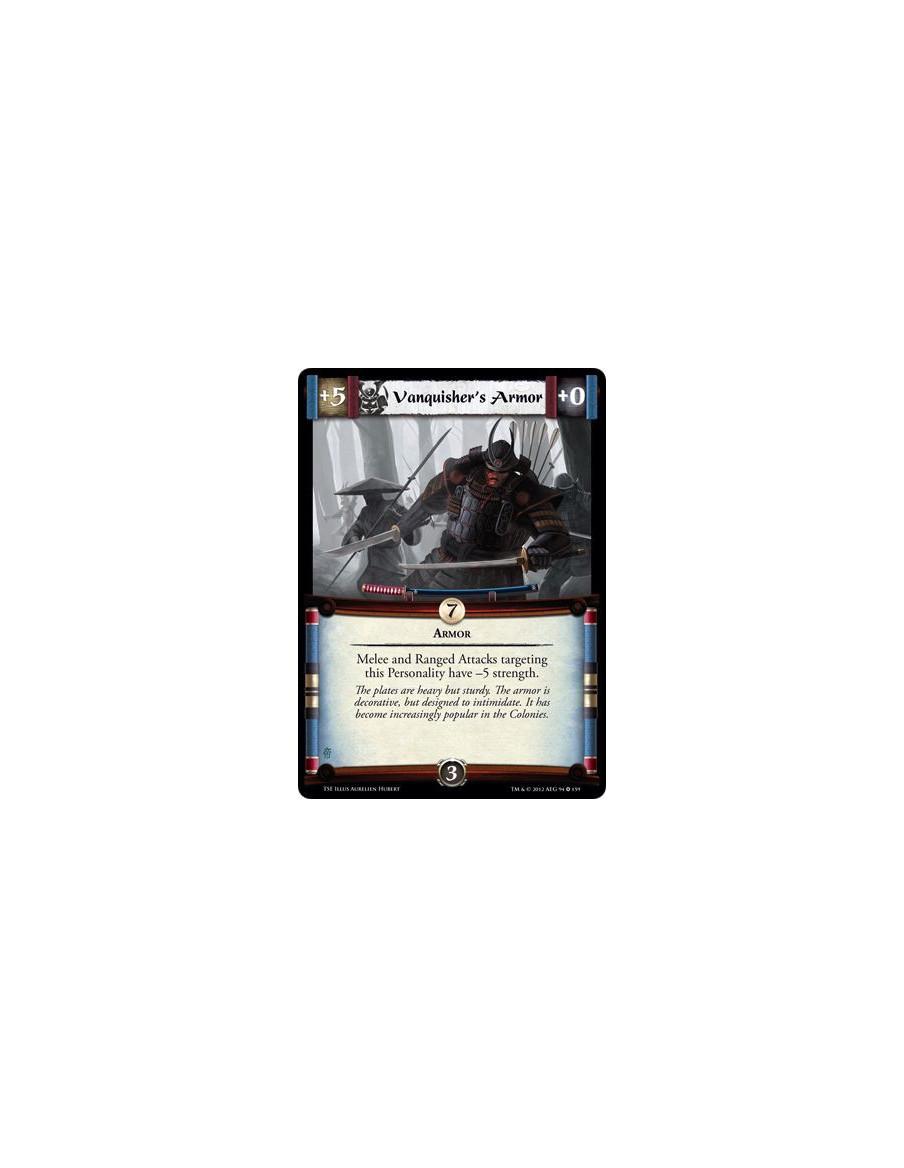 Vanquisher's Blades  - WeaponReaction: After this card enters play: Create a +2F/+1C Weapon Item and attach it to this Personali