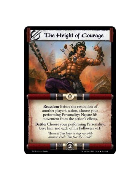 The Height of Courage (Alternate Art)  - Reaction: Before the resolution of another player’s action, choose your performing Pers