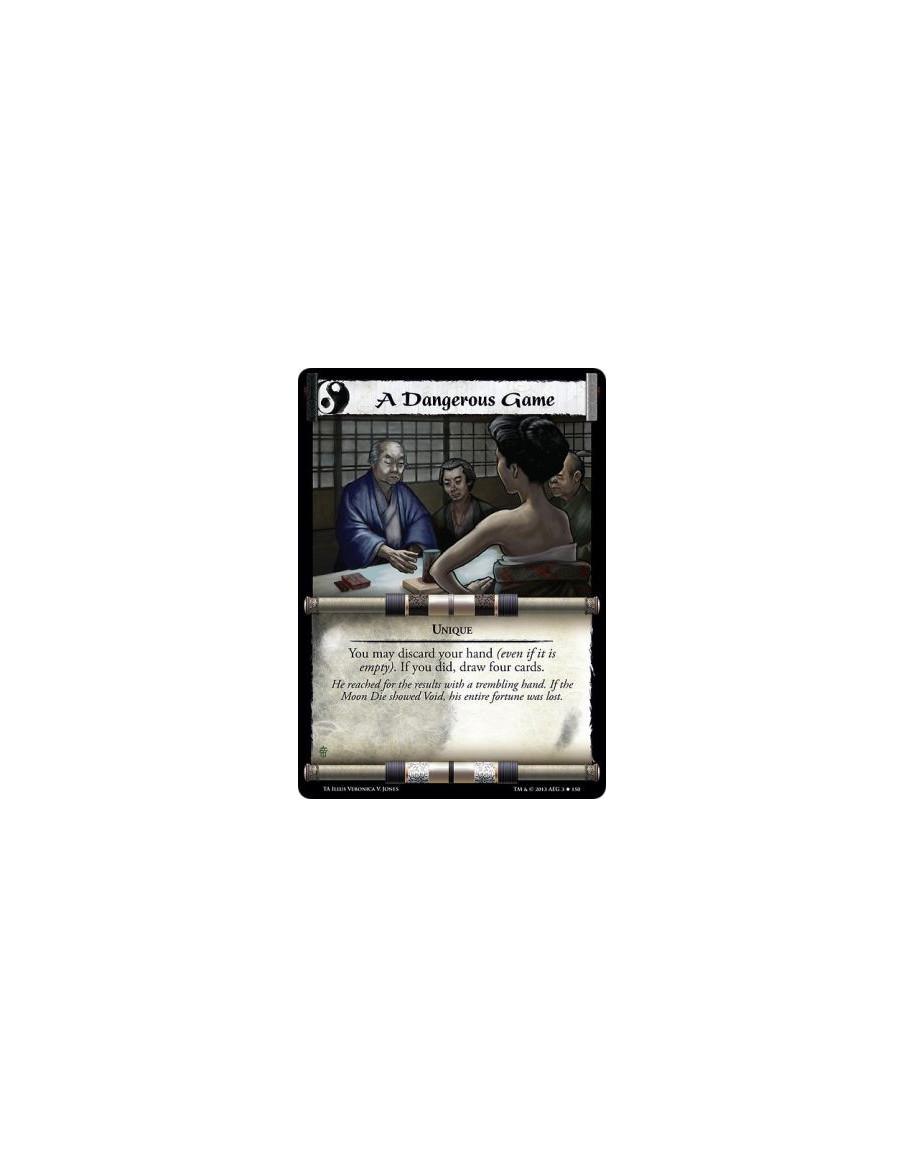 A Dangerous Game  - UniqueYou may discard your hand (even if it is empty). If you did, draw four cards.