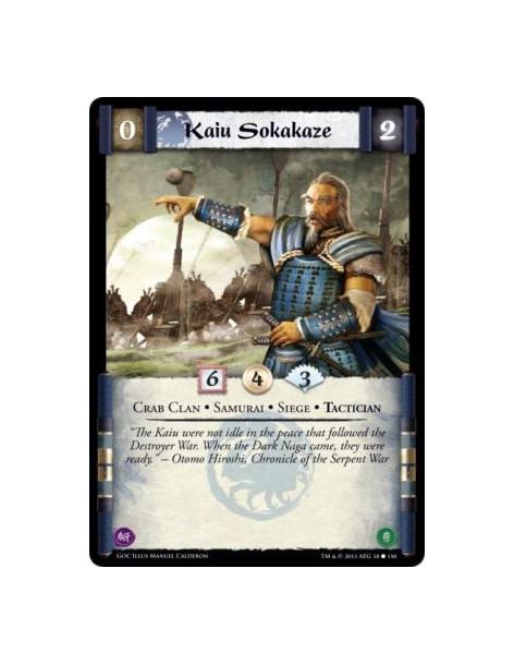 Kaiu Sohokaze  - Crab Clan • Samurai • Siege • Tactician