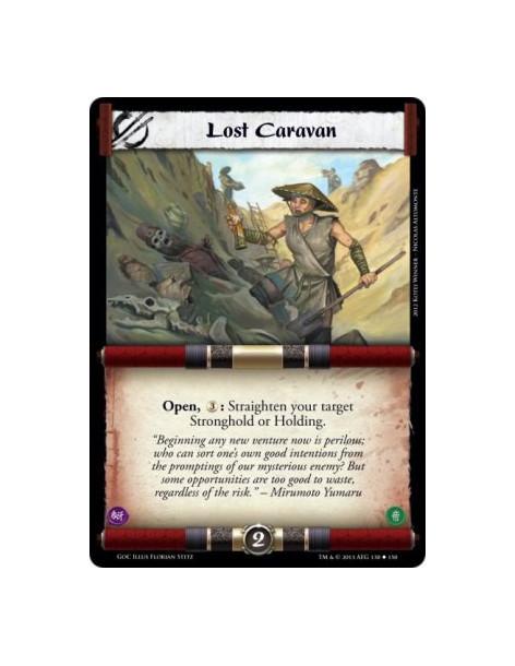 Lost Caravan  - Open, 3: Straighten your target Stronghold or Holding.