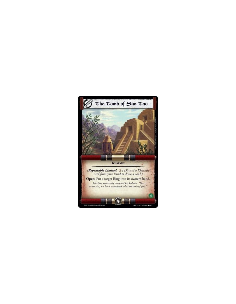 The Tomb of Sun Tao  - Kharmic(Repeatable Limited, 2: Discard a Kharmic card from your hand to draw a card.)Open: Put a target R