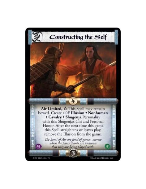 Constructing the Self  - Air Limited, w: This Spell may remain bowed. Create a 0F Illusion • Nonhuman • Cavalry • Shugenja Perso
