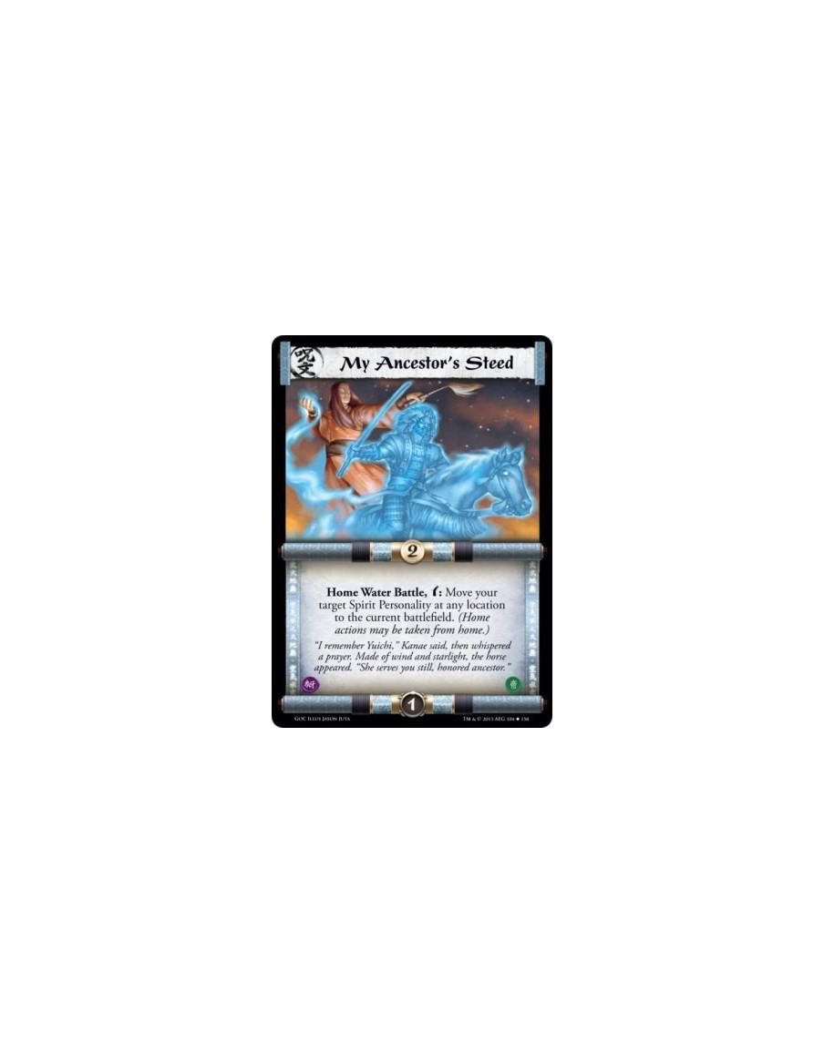 My Ancestor's Steed  - WaterHome Water Battle, w: Move your target Spirit Personality at any location to the current battlefield