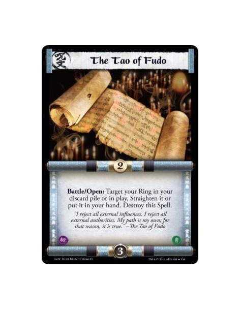 The Tao of Fudo  - Battle/Open: Target your Ring in your discard pile or in play. Straighten it or put it in your hand. Destroy