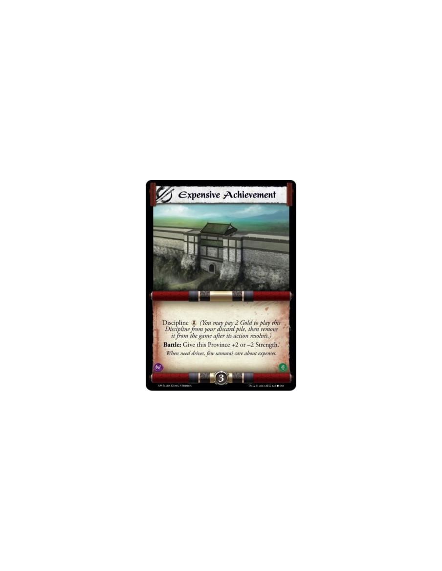 Expensive Achievement  -   Discipline  (You may pay 2 Gold to play this Discipline from your discard pile, then remove it from t