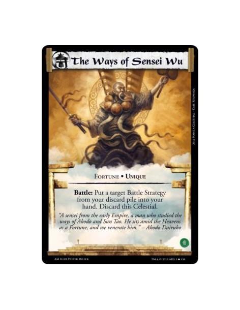 The Ways of Sensei Wu  - Fortune • UniqueBattle: Put a target Battle Strategy from your discard pile into your hand. Discard thi