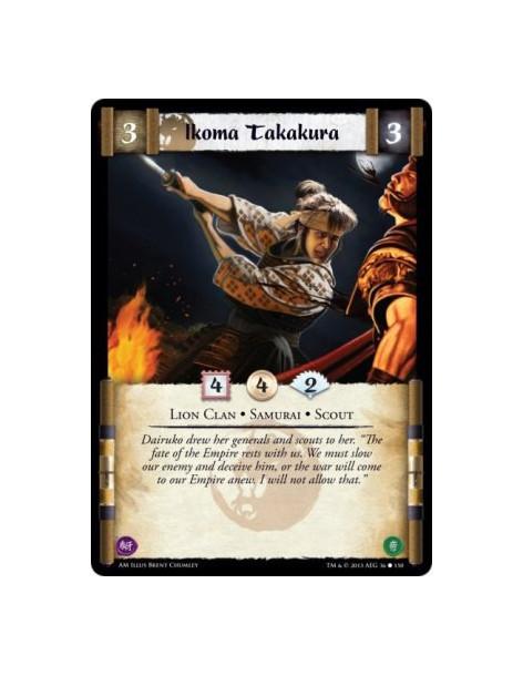 Ikoma Takakura  - Lion Clan • Samurai • Scout   