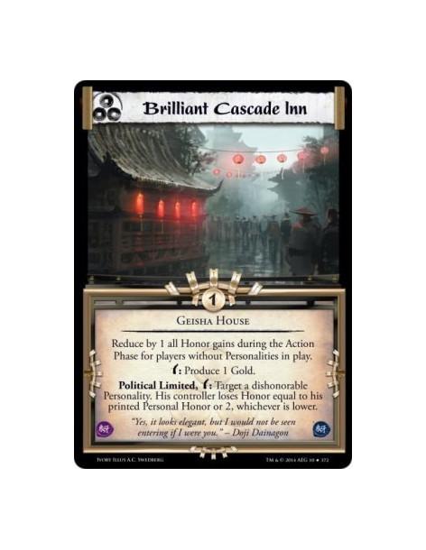 Brilliant Cascade Inn  - Geisha HouseReduce by 1 all Honor gains during the Action Phase for players without Personalities in pl