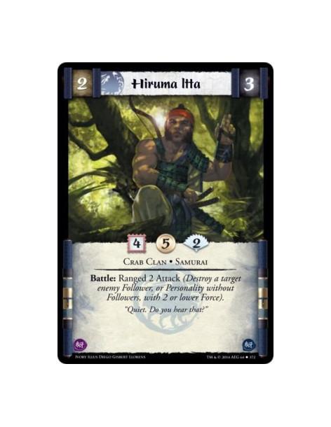 Hiruma Itta  - Crab Clan • Samurai