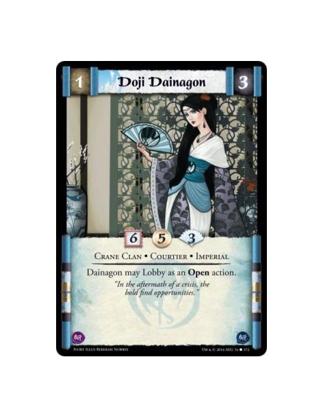 Doji Dainagon  - Crane Clan • Imperial • CourtierDainagon may Lobby as an Open action.