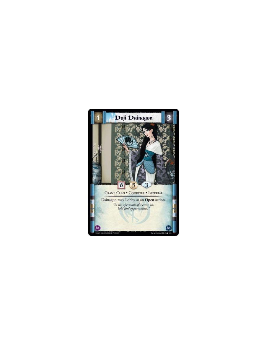 Doji Dainagon  - Crane Clan • Imperial • CourtierDainagon may Lobby as an Open action.