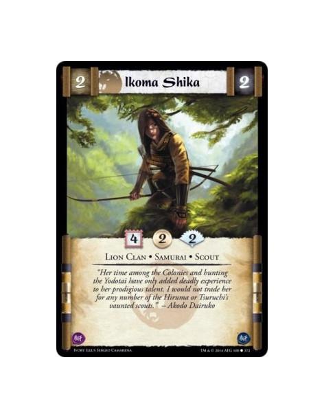 Ikoma Shika  - Lion Clan • Samurai • Scout 