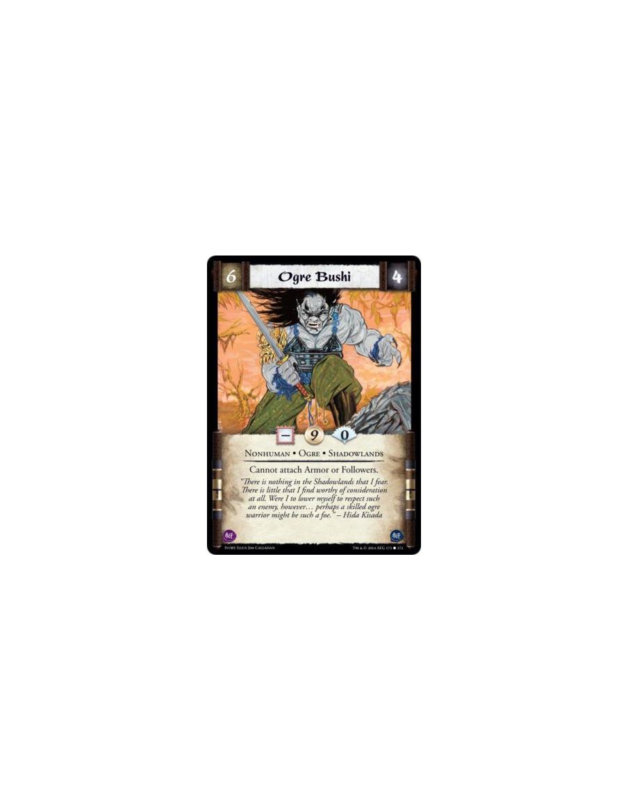 Ogre Bushi  - Shadowlands • Nonhuman • Ogre • BushiCannot attach Armor or Followers.