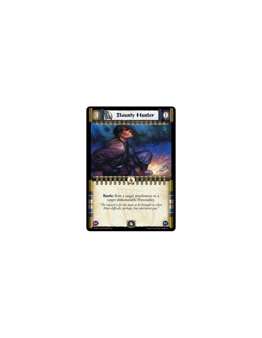 Bounty Hunter  -                   Battle: Bow a target attachment or a target dishonorable Personality.