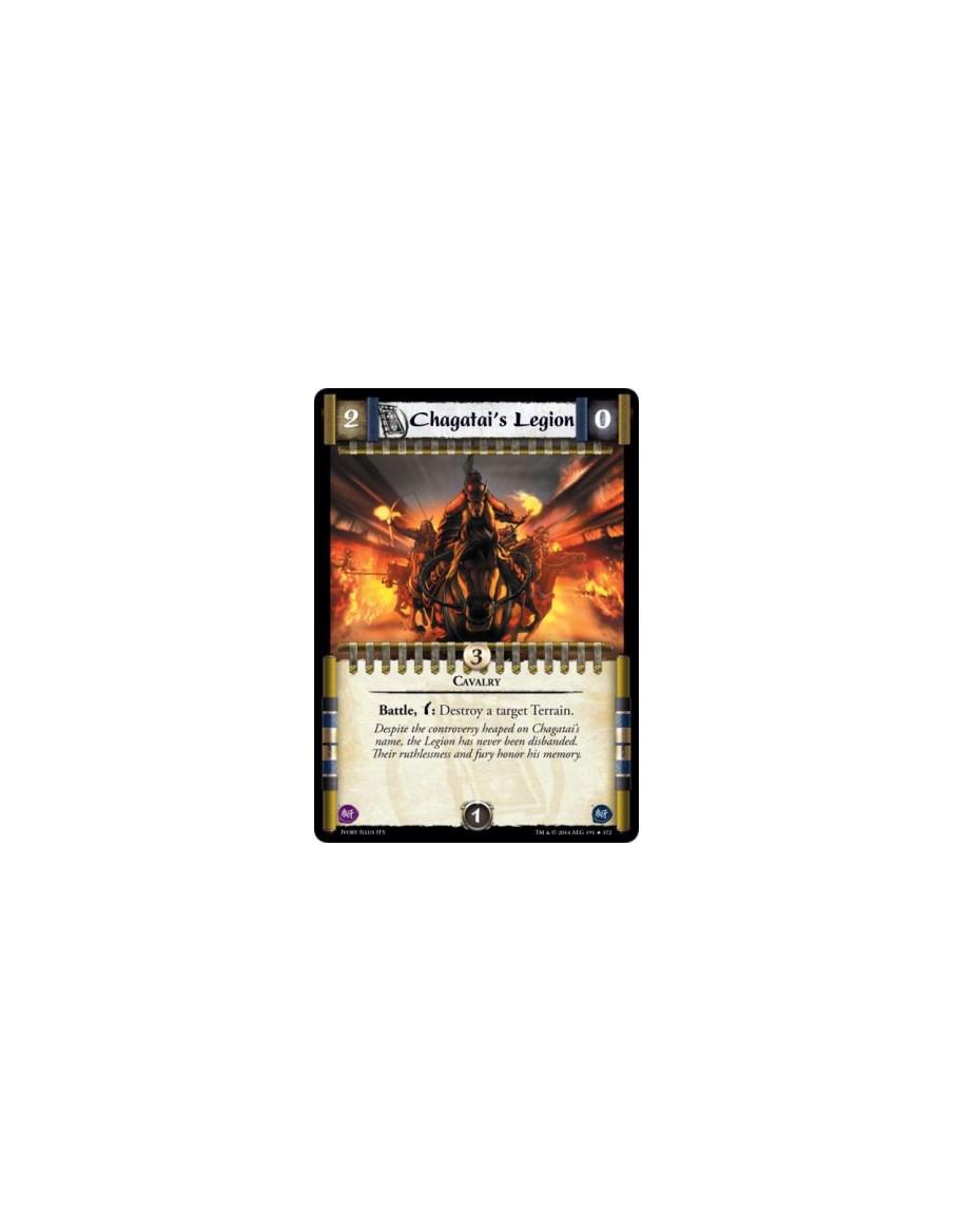 Chagatai's Legion  - Cavalry                    Battle, : Destroy a target Terrain.