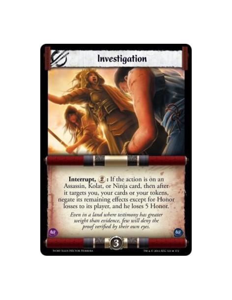 Investigation  -