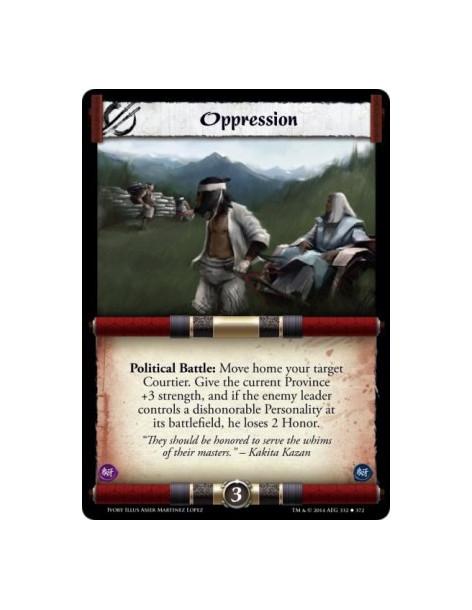 Oppression  -