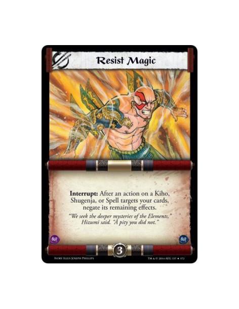 Resist Magic  -