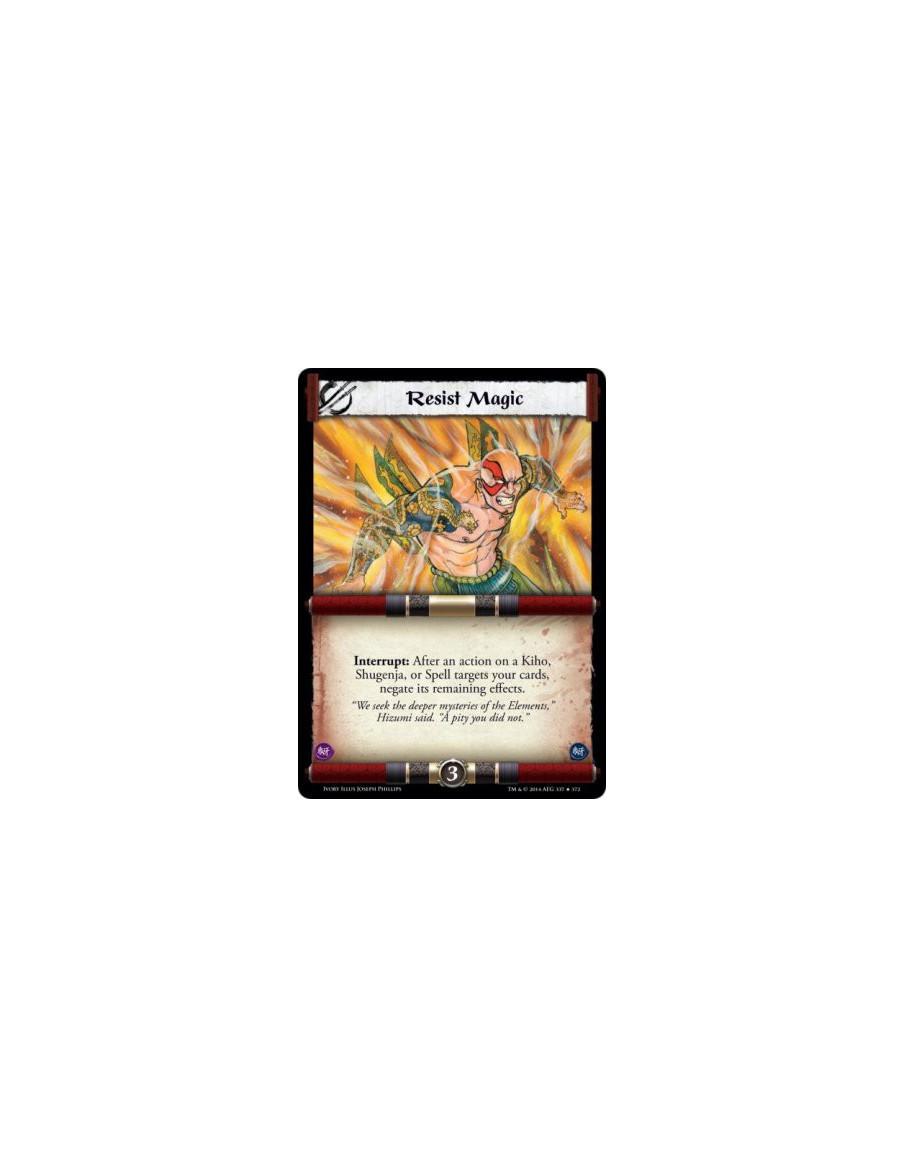 Resist Magic  -                                                   