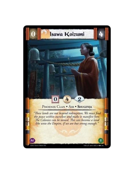 Isawa Koizumi  - Air • Phoenix Clan • Shugenja