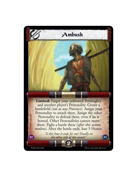 Ambush FOIL  -     Limited: Target your unbowed Personality and another player's Personality. Create a battlefield (not at any P