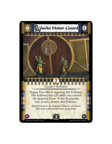 Iweko Honor Guard FOIL  - Guard • Imperial                      Negate Fear effects targeting this Follower. This Follower has +
