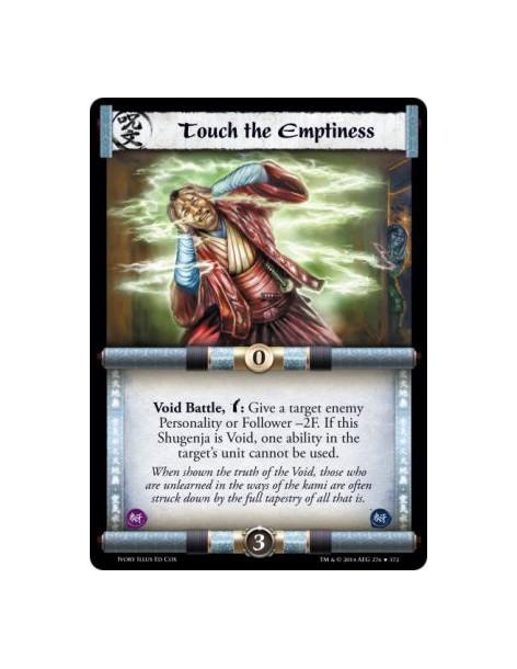 Touch the Emptiness FOIL  - Void                      Void Battle, w: Give a target enemy Personality or Follower -2F. If this S