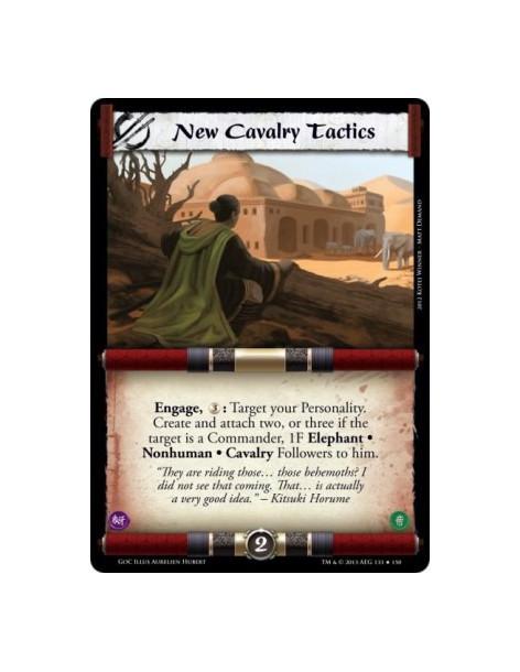 New Cavalry Tactics  - Engage, 3: Target your Personality. Create and attach two, or three if the target is a Commander, 1F Elep