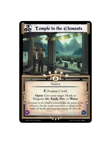Temple to the Elements FOIL  - Templew: Produce 5 Gold. Open: G