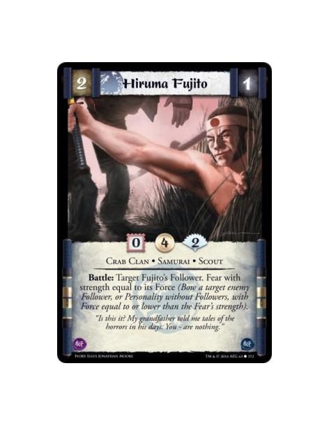 Hiruma Fujito FOIL  - Crab Clan • Samurai • Scout