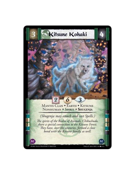 Kitsune Kohaki FOIL  - Mantis Clan • Nonhuman • Kitsune • Earth • Shugenja • Spirit&nbsp;