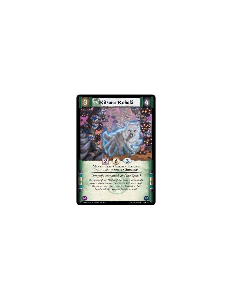 Kitsune Kohaki FOIL  - Mantis Clan • Nonhuman • Kitsune • Earth • Shugenja • Spirit&nbsp;