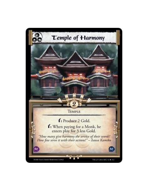 Temple of Harmony FOIL  - Templew: Produce 2 Gold. w:
