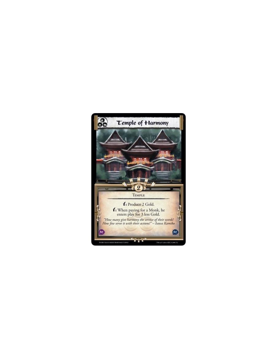 Temple of Harmony FOIL  - Templew: Produce 2 Gold. w: