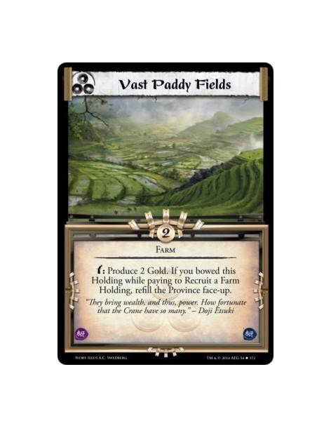 Vast Paddy Fields FOIL  - Farmw: Produce 2 Gold. If you bowe