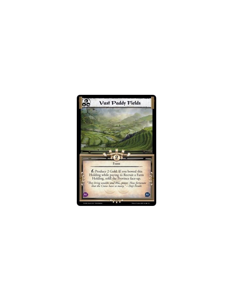 Vast Paddy Fields FOIL  - Farmw: Produce 2 Gold. If you bowe