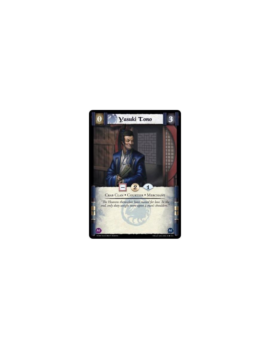 Yasuki Tono FOIL  - Crab Clan • Courtier • Merchant&nbsp;
