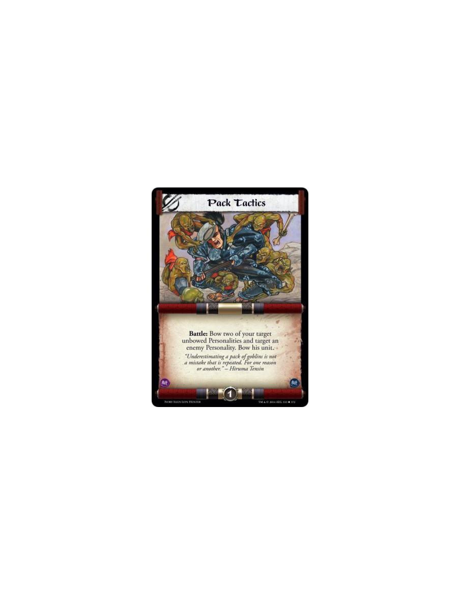 Pack Tactics FOIL  -                                                   