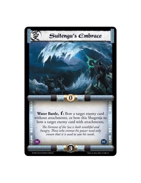 Suitengu's Embrace FOIL  - Water                      Water Battle, w: Bow a target enemy card without attachments, or bow this 