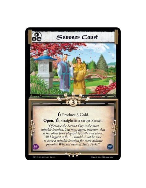 Summer Court  -         w: Produce 3 Gold.Open, w: Straighten a target Sensei.