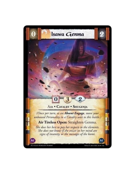 Isawa Genma FOIL  - Air • Cavalry • Shugenja(Once per turn, as an Absent Engage, move your unbowed Personality in a Cavalry unit